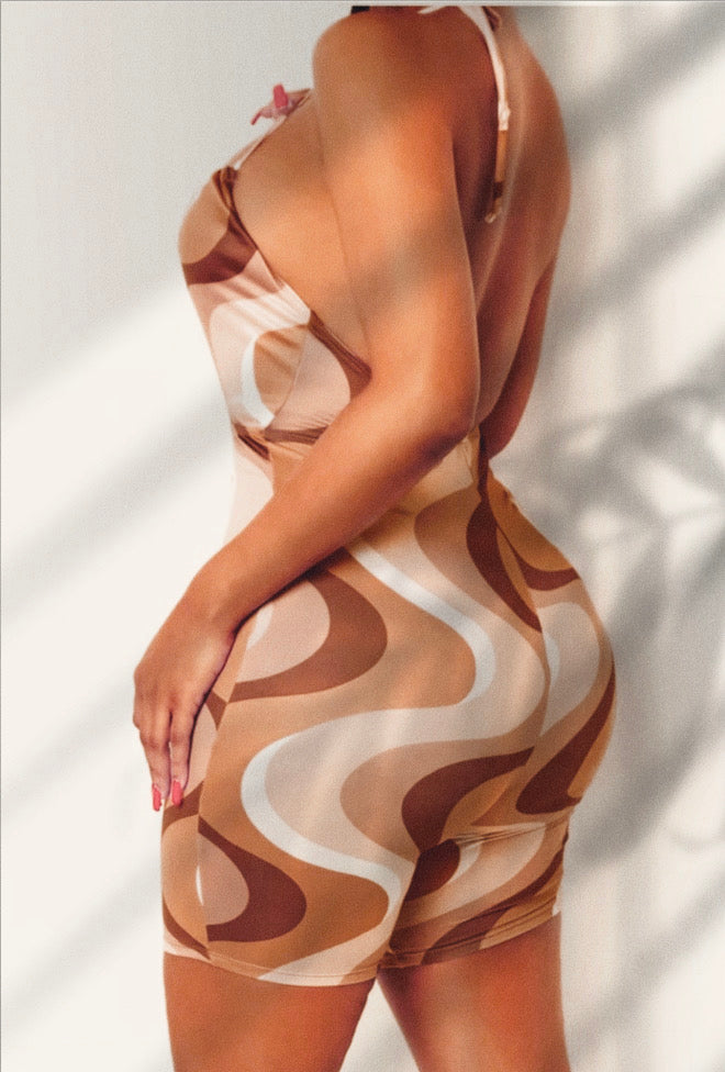 Brownin Romper